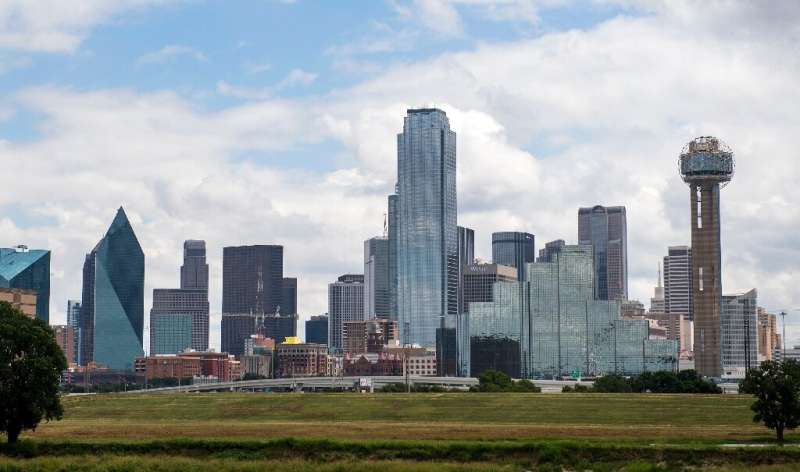 Texas is home to several major cities that are also significant corporate centers, including Dallas