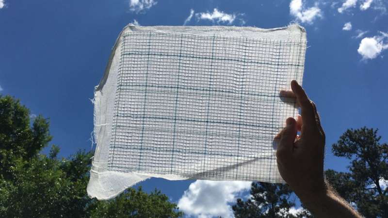 Les tests de filtres textiles sont prometteurs pour la capture du carbone