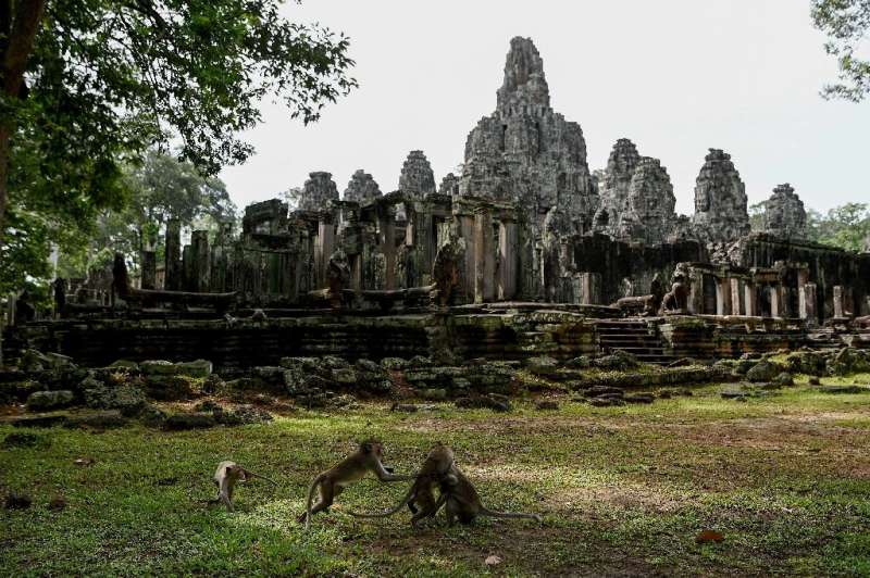 The Angkor Archaeological Park contains the ruins of various capitals of the Khmer Empire, dating from the ninth to 15th centuri