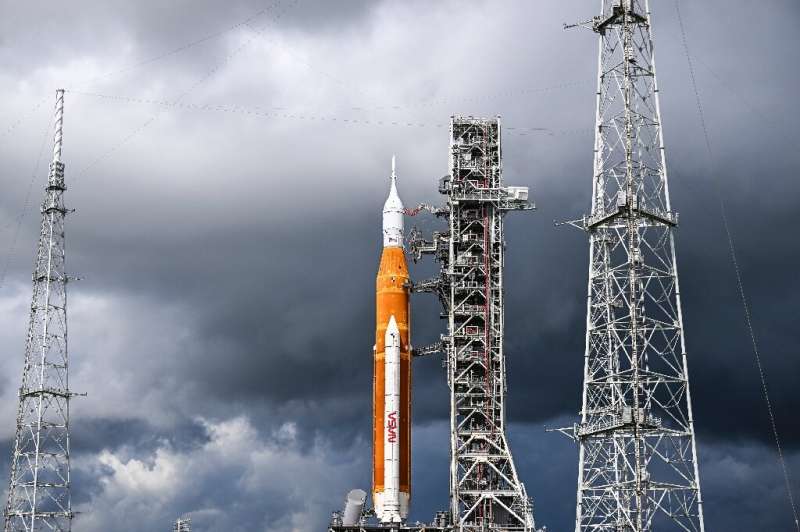 The Artemis 1 (rocket pictured September 2, 2022) space mission hopes to test the SLS as well as the unmanned Orion capsule that