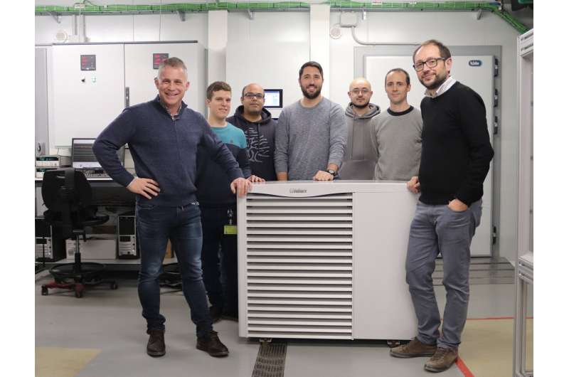The first heat pump for domestic use with zero carbon dioxide emissions