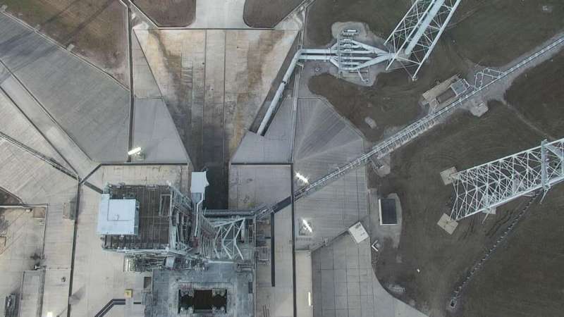 The First SLS Launch Caused Damage to the Launch Pad. How bad was it?