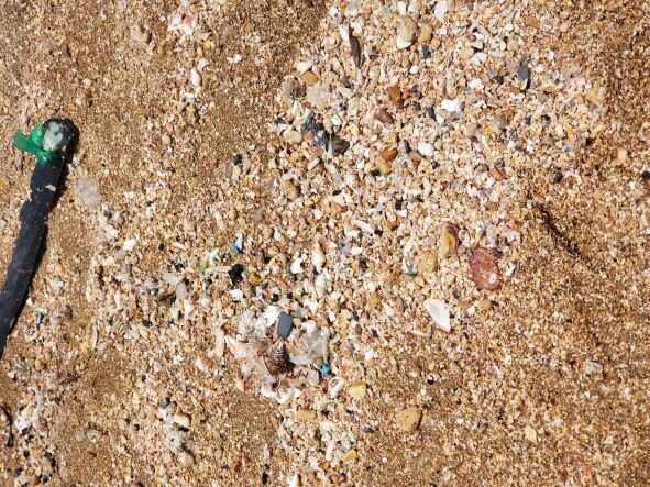 The Israeli coastline is contaminated with over 2 tons of microplastics