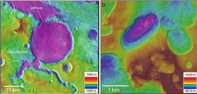 The number of ancient Martian lakes might have been dramatically underestimated by scientists