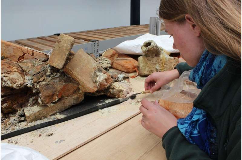 The race to preserve the oven bricks of Tudor warship The Mary Rose