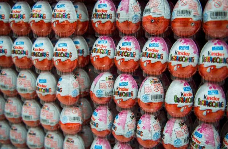 The recall concerns Kinder products from a Ferrero factory in Belgium that were put on sale in Belgium, Britain, France, Germany