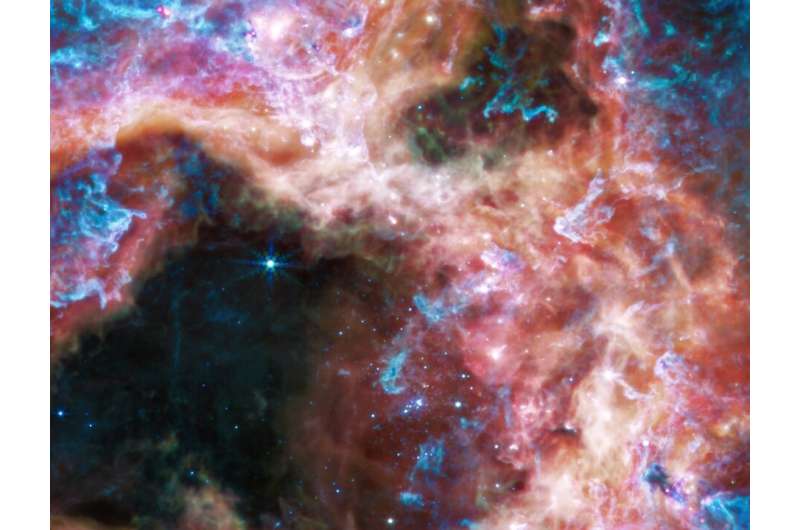 NASA's Webb catches Tarantula Nebula The-region-was-also-im