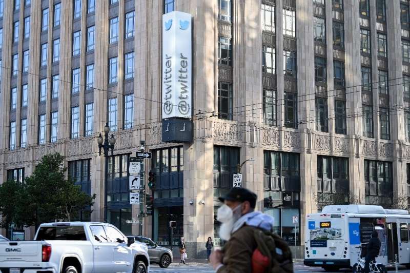 The Twitter Headquarters in San Francisco, California on November 4, 2022