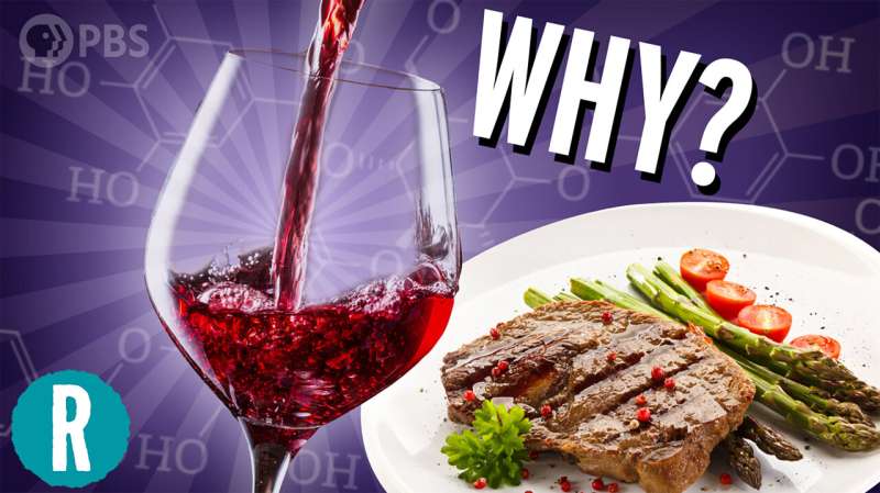 There's finally (peer reviewed) chemistry in wine and food pairings (video)