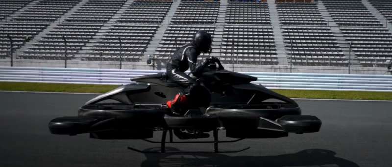 This is the XTURISMO hoverbike: 'What we've all dreamed of since we were little kids'