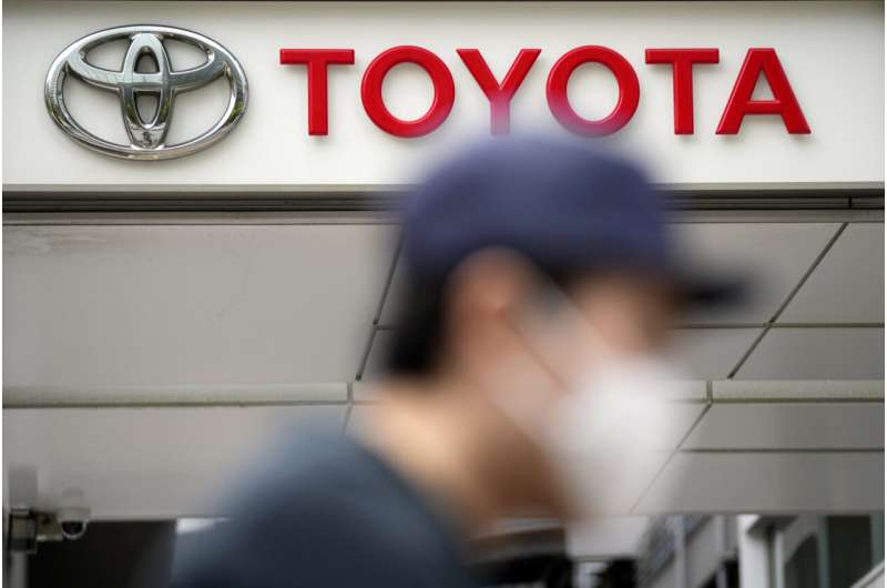 Toyota profit down as chips shortage keeps customers waiting