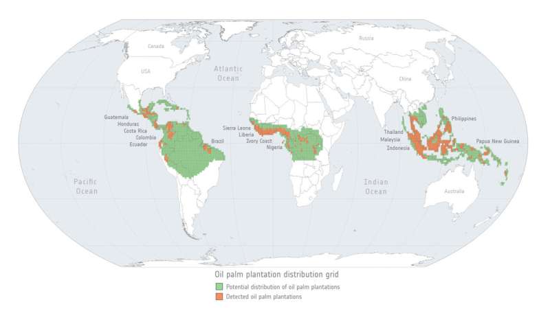Tracking agricultural-related deforestation