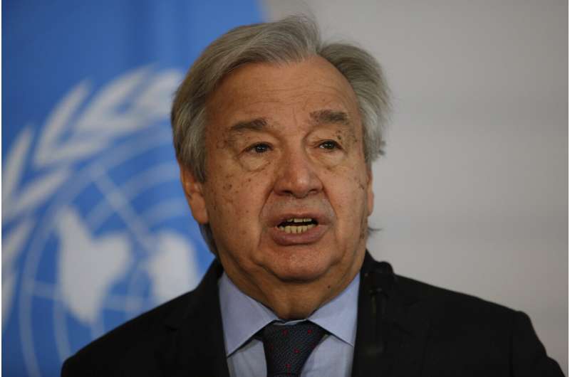 UN chief Guterres urges graduates to shun 'climate wreckers'