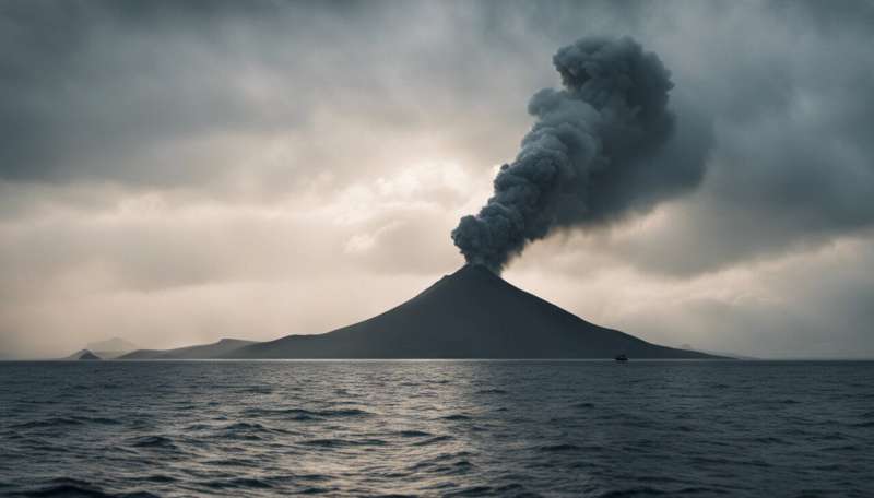 Underwater volcanoes: how ocean colour changes can signal an imminent eruption