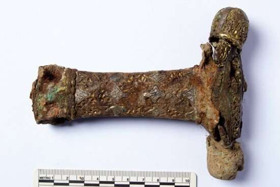 Unique sword casts new light on Viking voyages across the North Sea