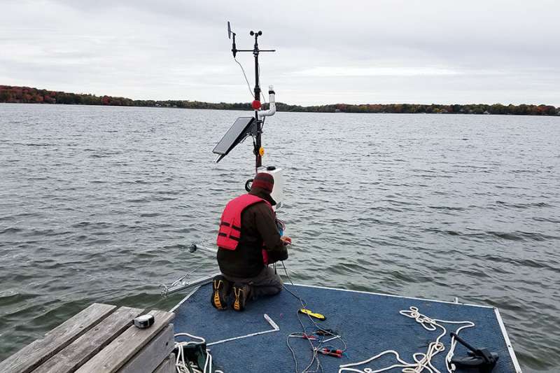 University of Minnesota researchers study waves created by recreational boats