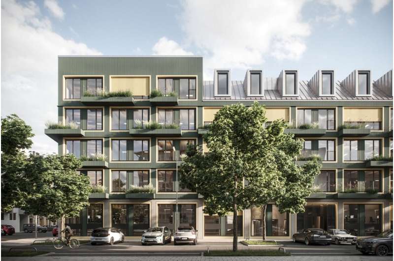 Urban timber construction: Colored façades increase acceptance