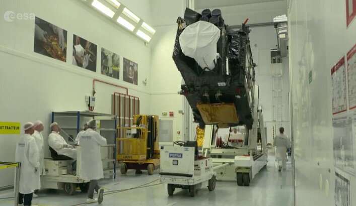 Video: New weather satellite on its way to launch