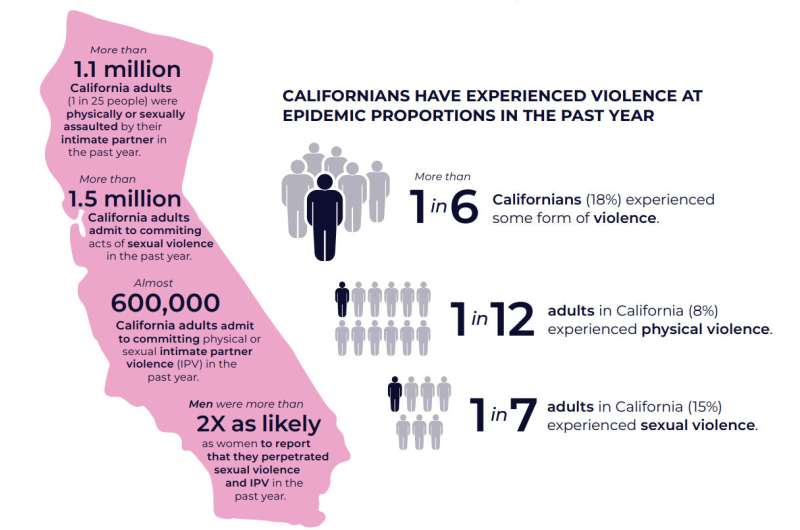 Violence is common and increasing in pandemic-era California