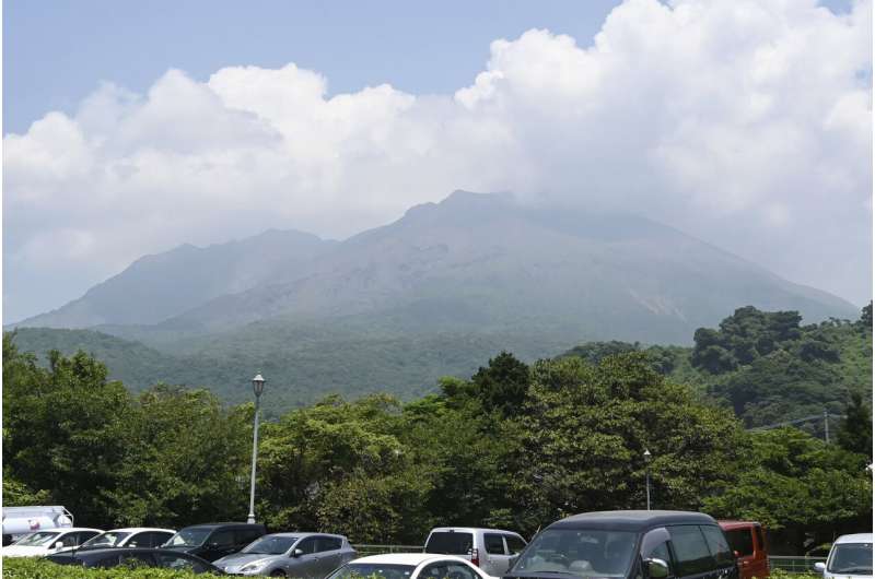 Volcanic eruption in Japan forces evacuations in 2 towns