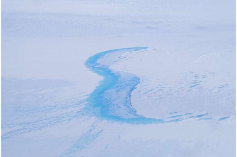 Warmer summers and meltwater lakes are threatening the fringes of the world's largest ice sheet