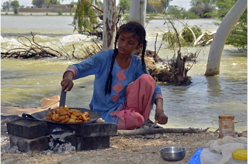 Waterborne diseases spread among flood victims in Pakistan