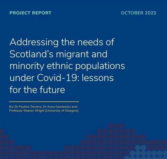 What can we learn from COVID-19 about supporting migrant and minority ethnic populations?