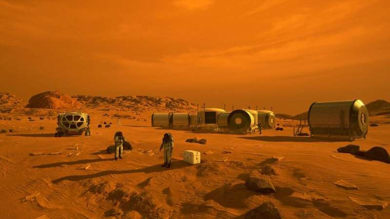 Where are the best places to land humans on mars?