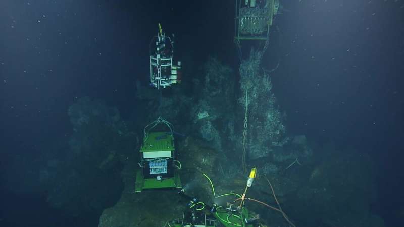 Whispers from the deep sea: the subtle sounds of hydrothermal vents #ASA183