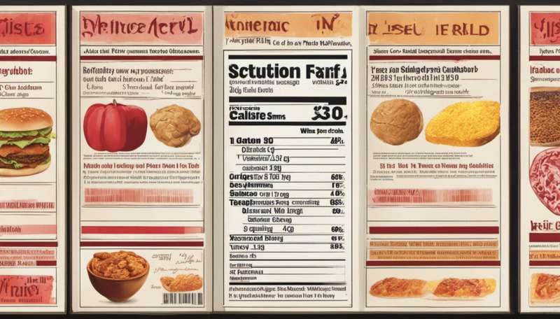 Why food labels showing the exercise needed to burn off calories won't work for everyone
