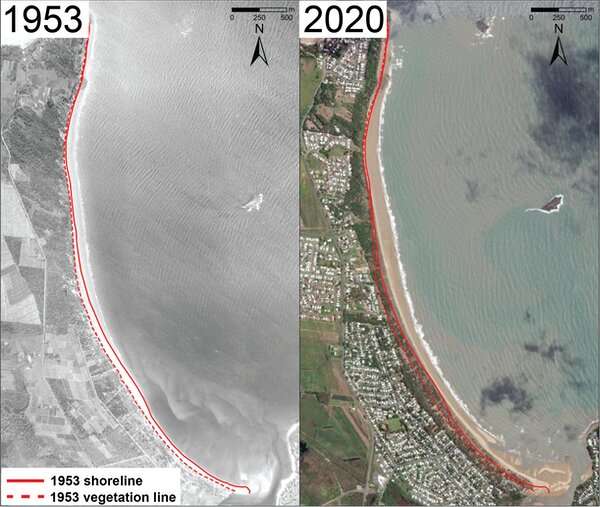 Por qué algunas playas, incluso en Queensland, están creciendo a pesar del aumento del nivel del mar