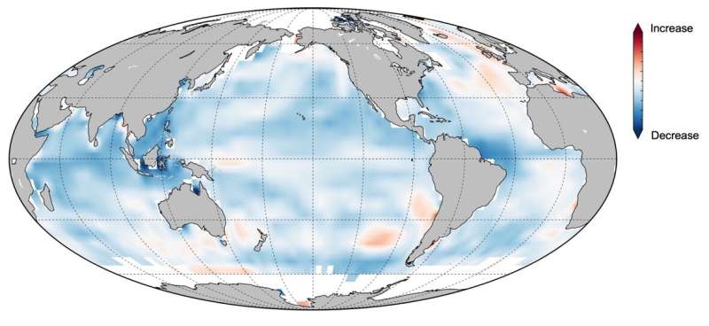 Pasaulio vandenynas praranda savo atmintį dėl visuotinio atšilimo