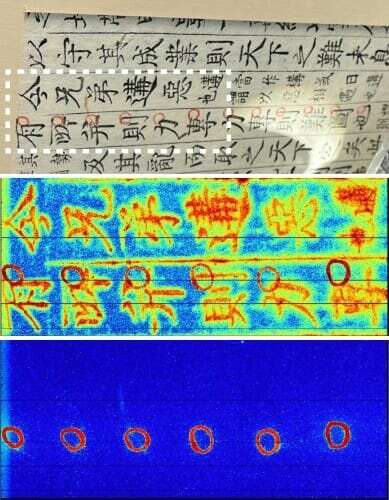 X-ray marks the spot in elemental analysis of 15th century printing press methods