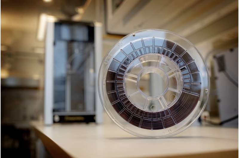 3D-geprint plasmonisch plastic maakt grootschalige productie van optische sensoren mogelijk