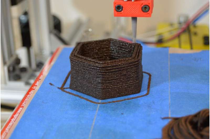 Impresión 3D con café: convertir los posos usados ​​en creaciones con cafeína
