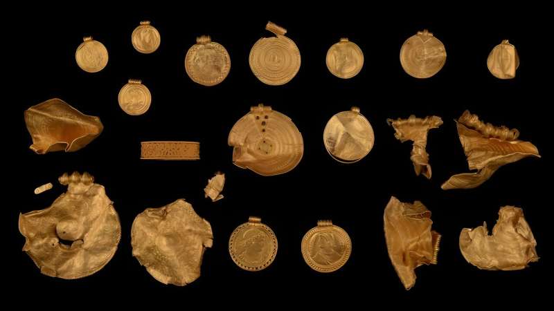3D scans will uncover the secrets of gold treasure
