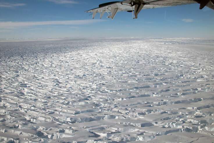 60 years of Antarctic ice sheet data released