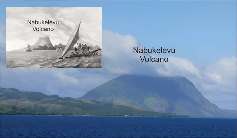 A dramatic volcano eruption changed lives in Fiji 2,500 years ago—100 generations have kept the story alive