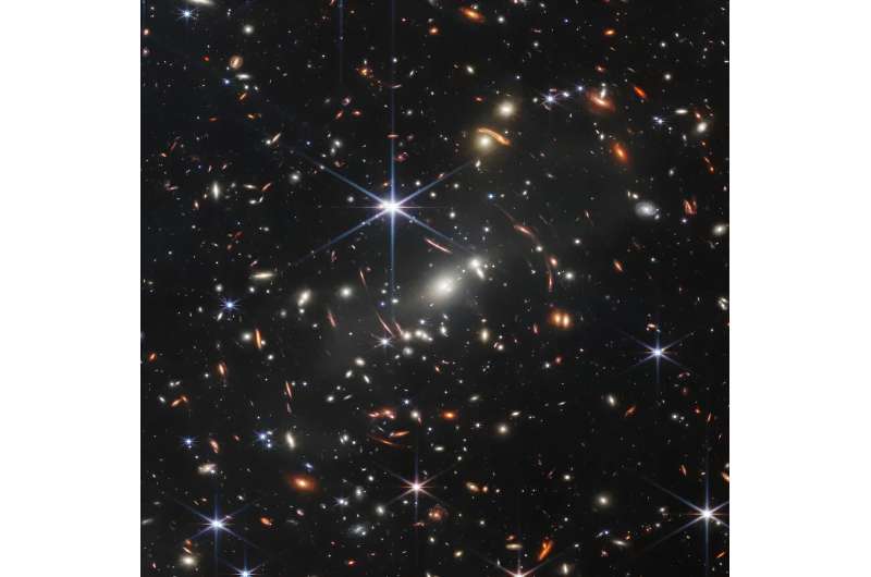 A galaxy only 350 million years old had surprising amounts of metal