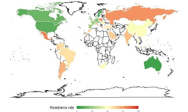 A global overview of antibiotic resistance determinants
