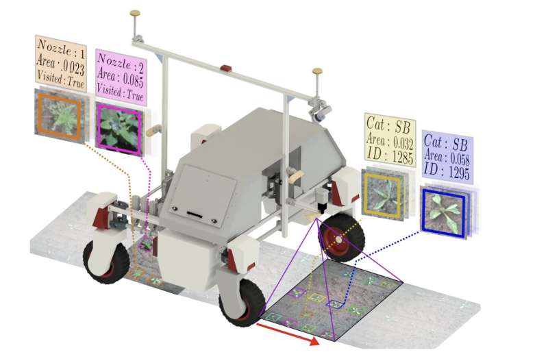 A robotic system to manage weeds and monitor crops