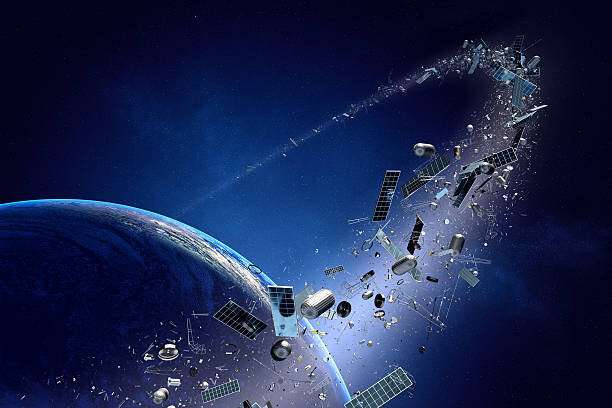 A Russian satellite has broken into pieces, littering debris in space