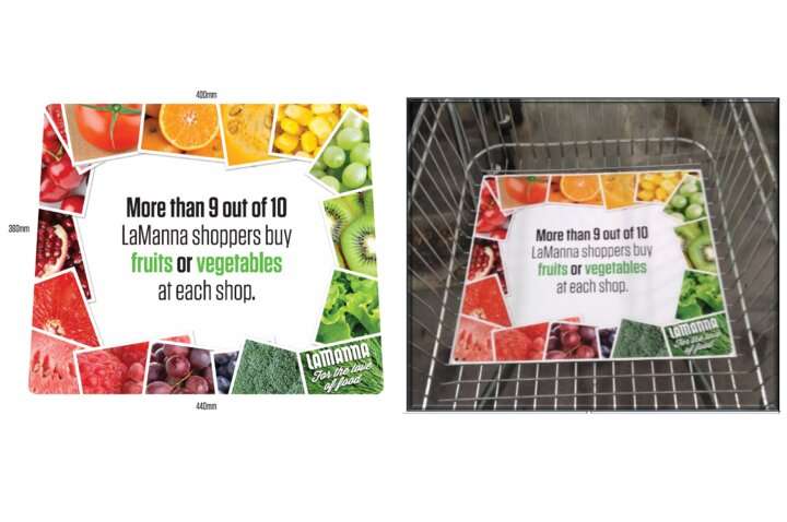 Ads in shopping carts boost healthy purchases