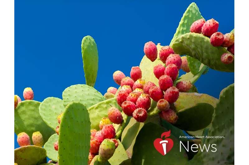 AHA news: get past its spines and reap health benefits from the prickly pear cactus