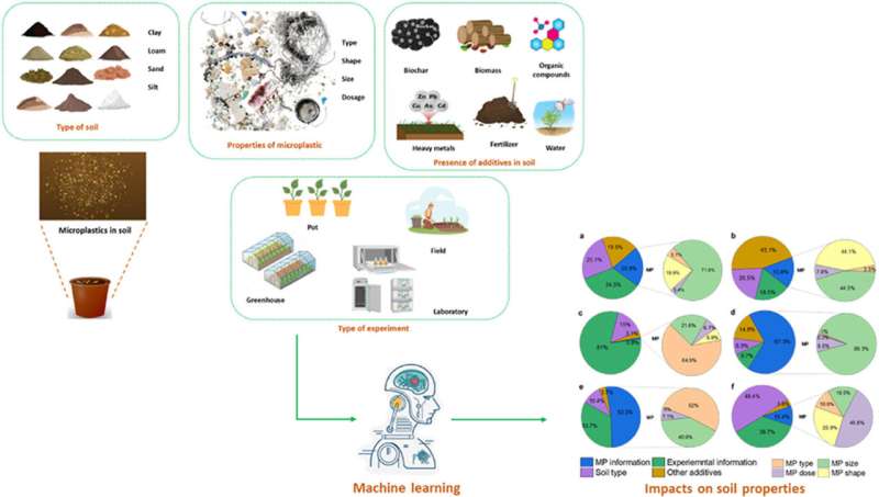 AI predicts the influence of microplastics on soil properties