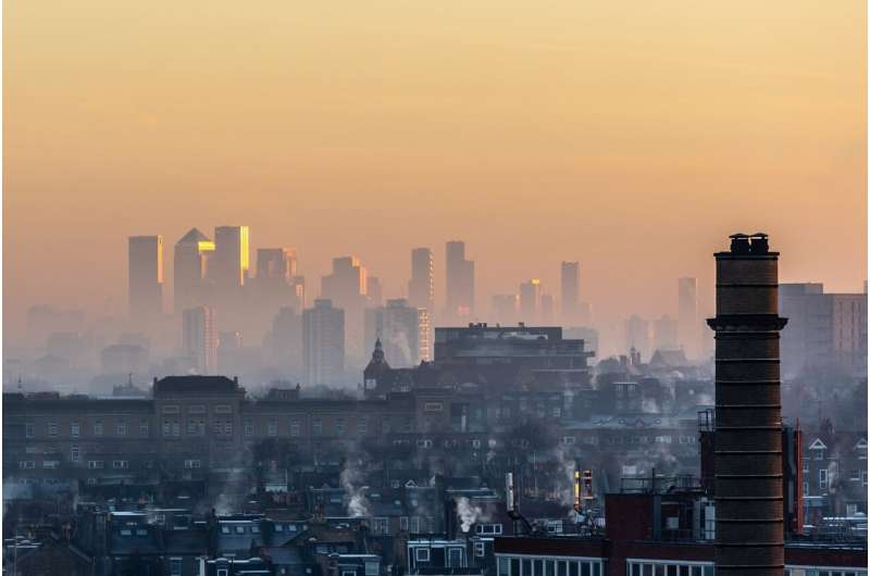 Air pollution linked with blood pressure in London teens