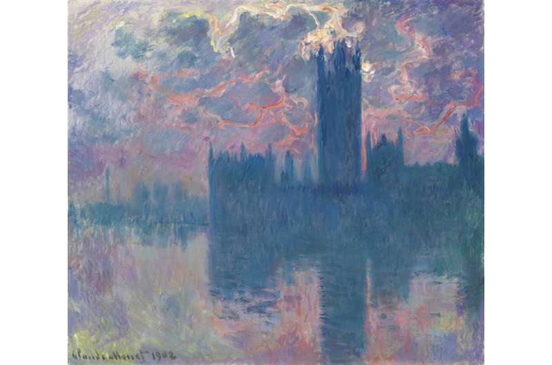 Air pollution rise visible through the art of Monet and JMW Turner