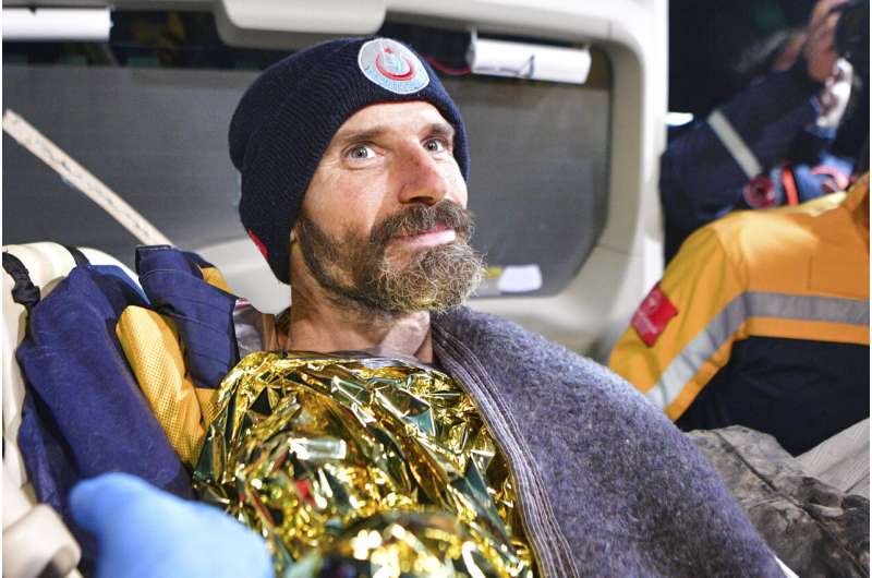American explorer says he thought he would die during an 11-day ordeal in a Turkish cave