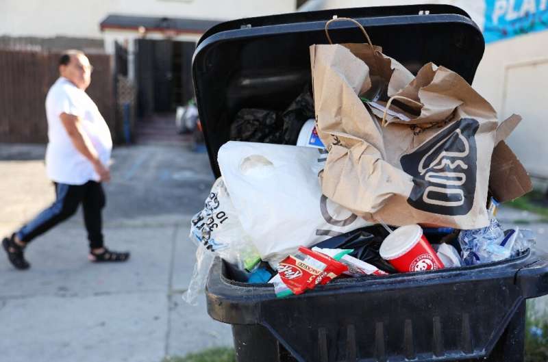 Americans generate 4.9 pounds of waste per day, according to latest government data from the Environmental Protection Agency in 