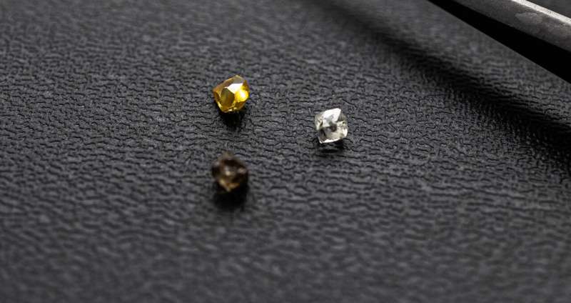 Ancient diamonds shine light on the evolution of Earth